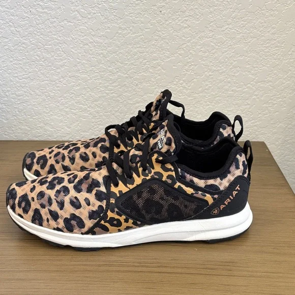 Ariat Leopard Patterned Athletic Shoes - Picture 2 of 6